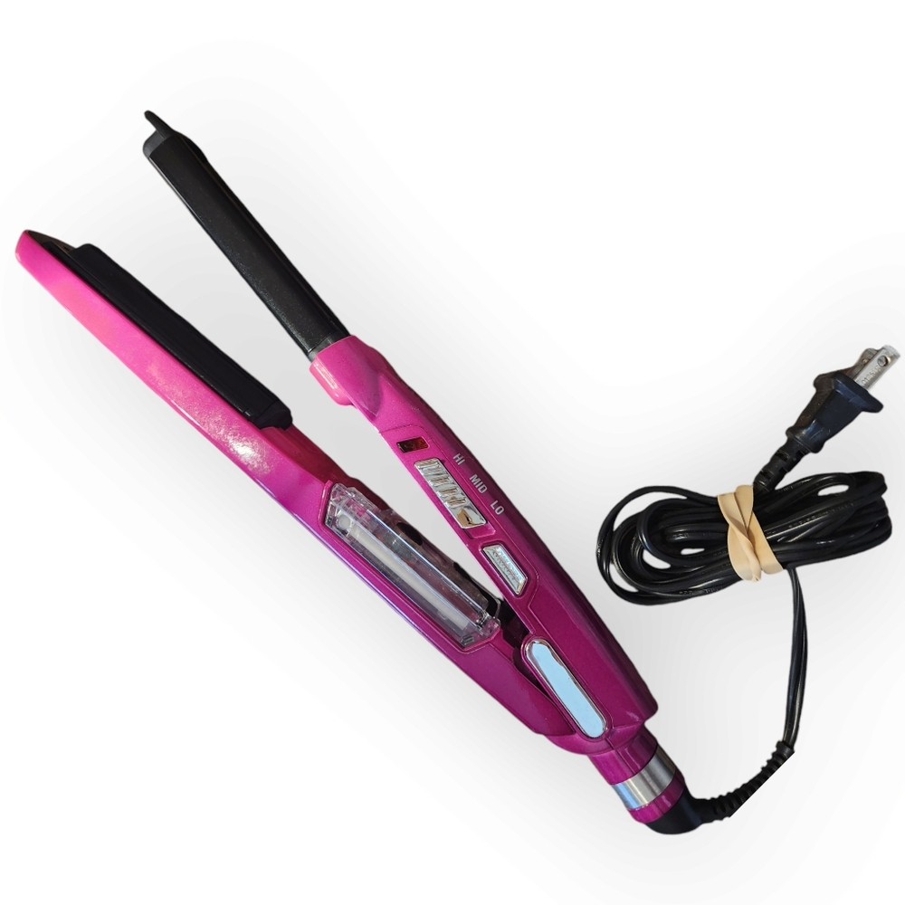 Conair Infiniti PRO Elite Collection Tourmaline Ceramic Steam Mist Waver Pink